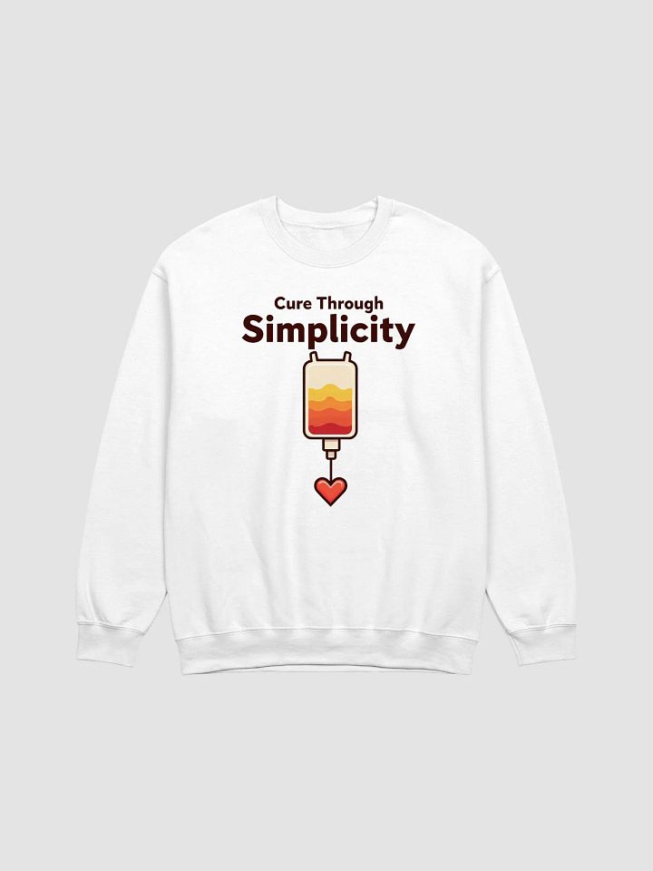 Simplicity Cure IV Heart Crewneck Sweatshirt product image (3)