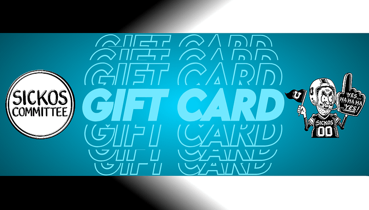 Sickos Committee Gift Card product image (1)