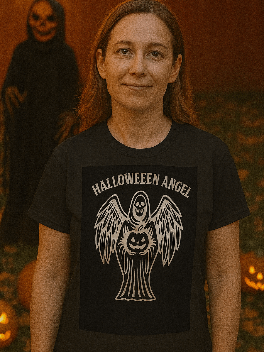 Halloween Angel Wings T-Shirt product image (1)