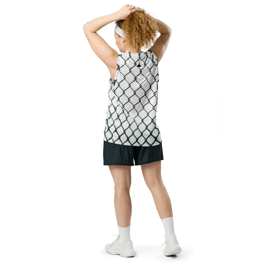 Diamond Mesh Basketball Jersey product image (11)