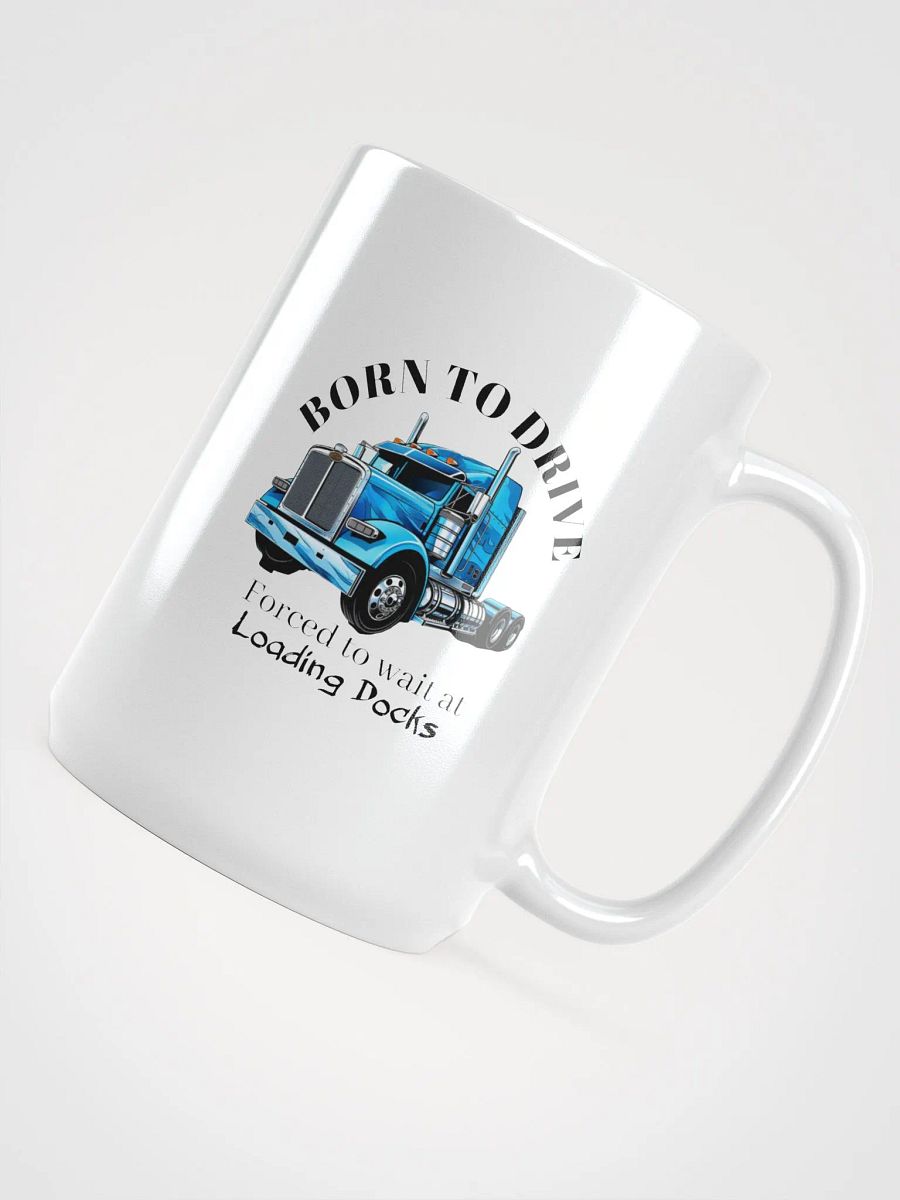 Sleek Blue Truckin' Mug product image (4)