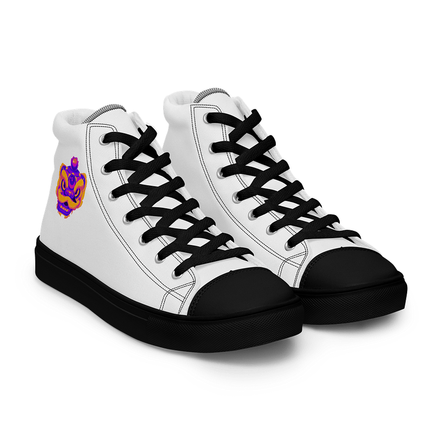 Majestic Dragon Head Mask Men's High Tops product image (11)