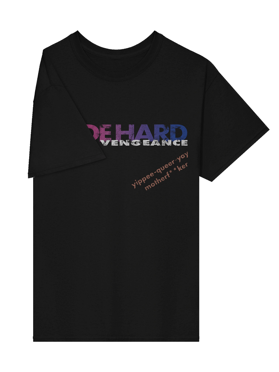 Bisexual "Pride Hard" Tee product image (4)