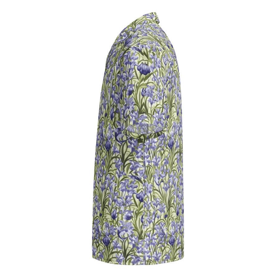 Floral Pattern Bluebell Flowers Hawaiian Shirt product image (3)