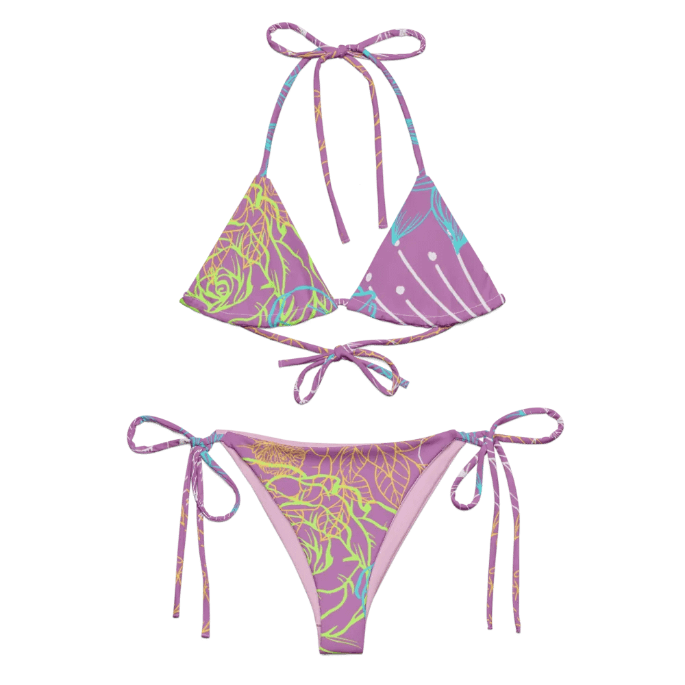 Floral Collage on Purple product image (9)