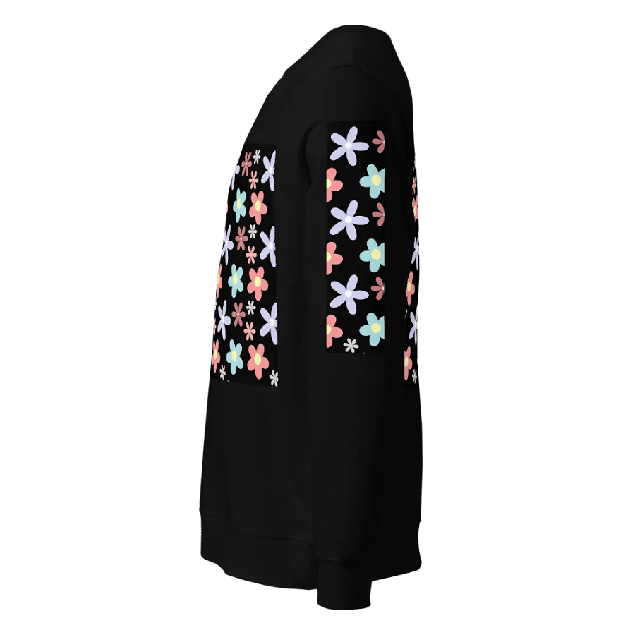 Pastel Petals Organic Sweatshirt product image (4)