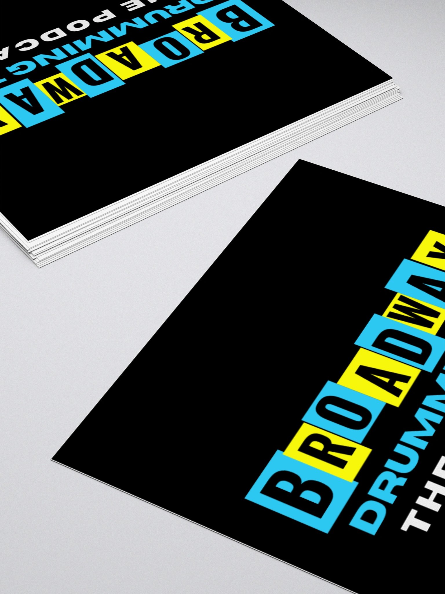 Broadway Drumming 101 Stickers - Black product image (11)