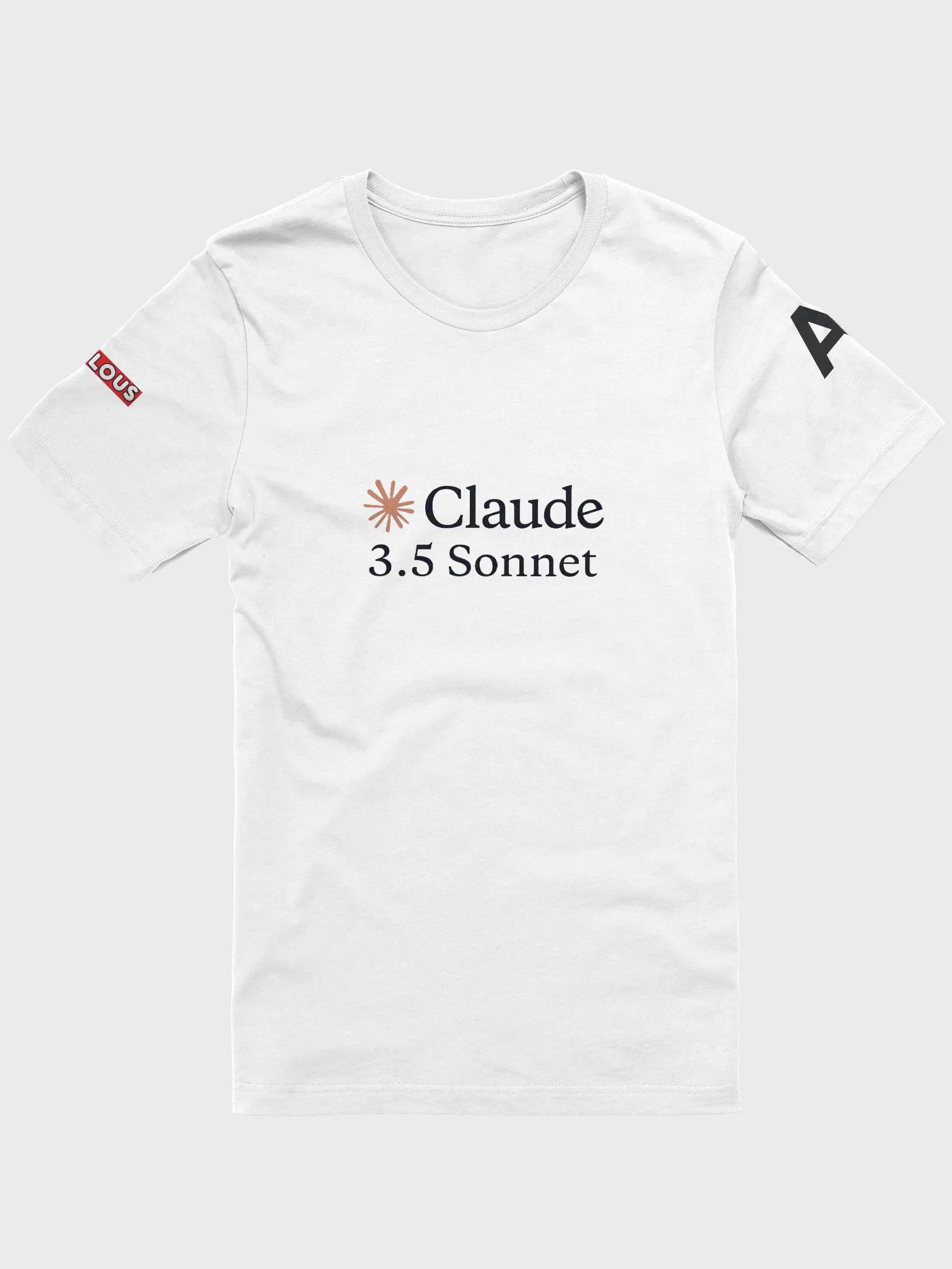 The Claude 3.5 Sonnet T-Shirt (ultrasoft unisex) product image (4)