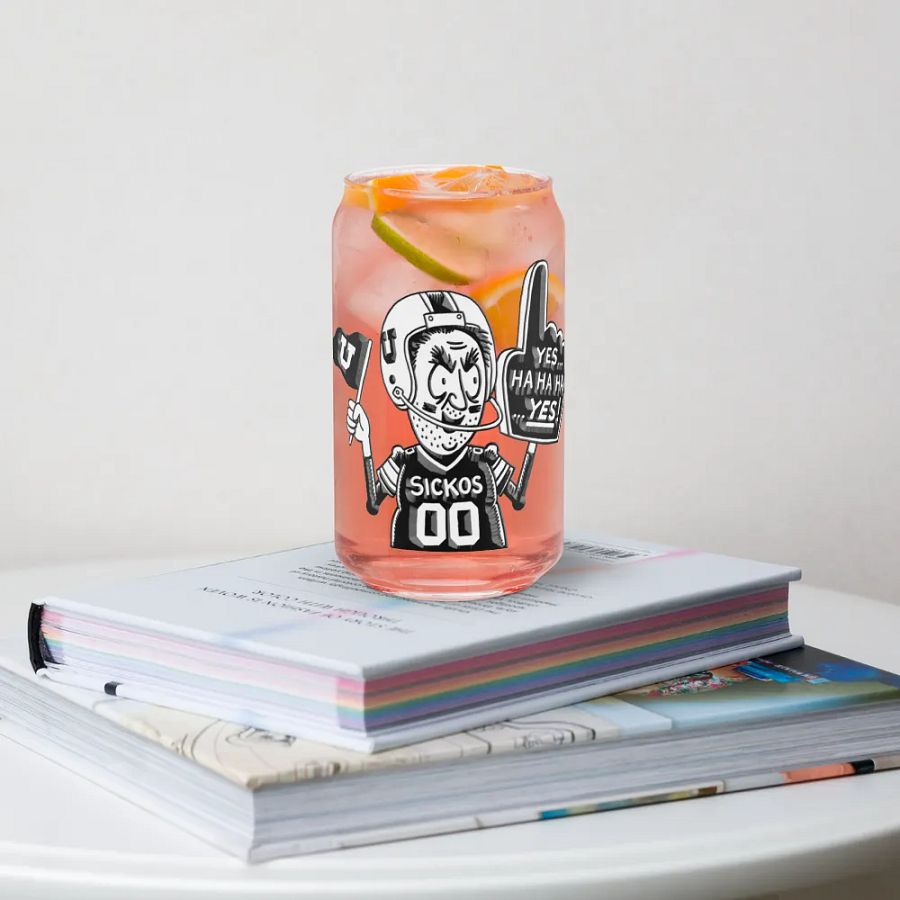 Sickos #1 Fan Beveled 16oz Glass product image (34)