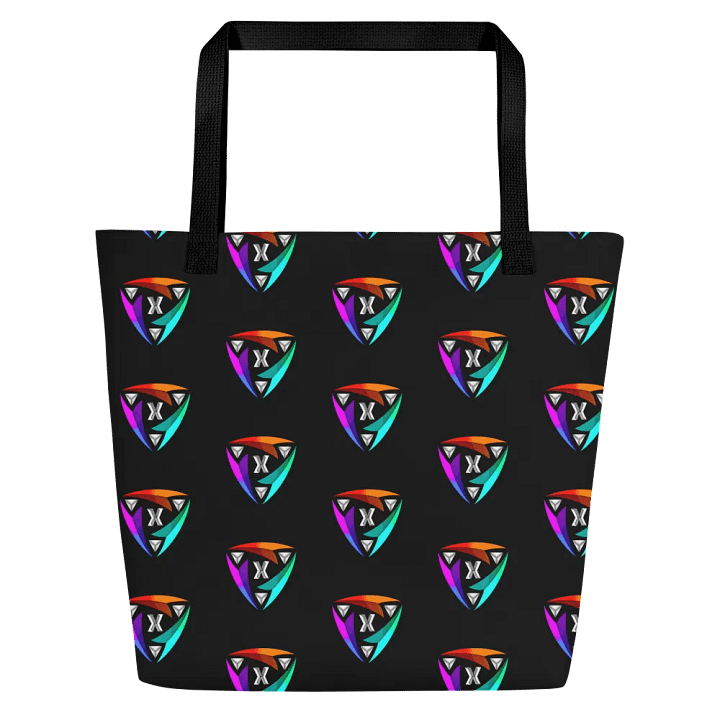PriismX Patterned Black Tote product image (2)