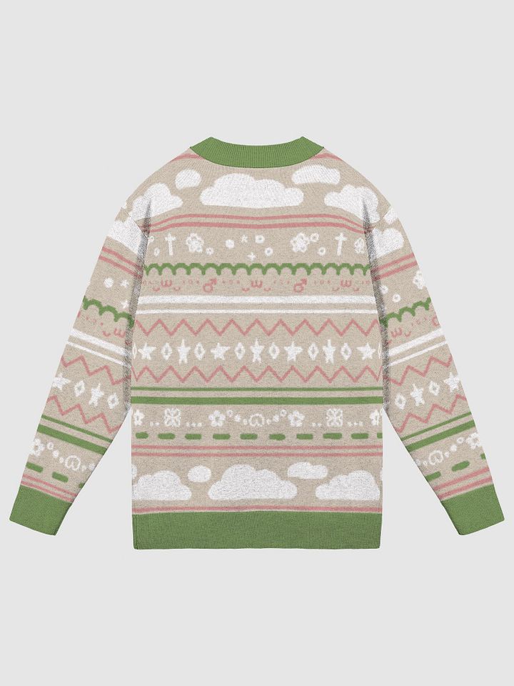 Cloudy Christmas Cardigan - Beige product image (8)