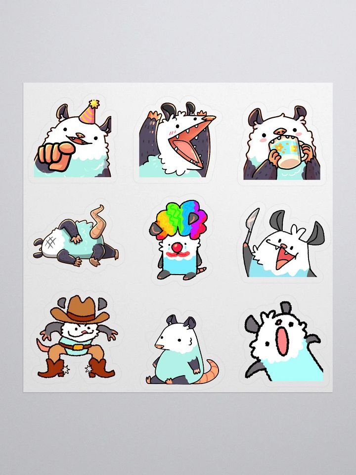 Melvin Emote Sheet product image (1)