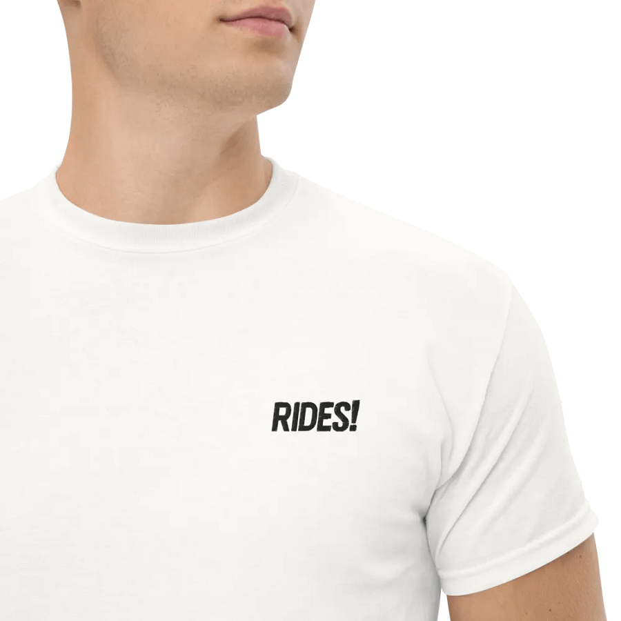 RIDES Plain Tee (White) product image (9)