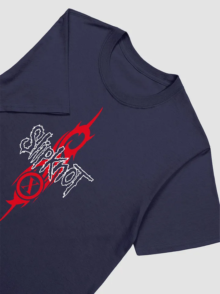 Flame-Infused Slipknot Logo T-Shirt product image (2)