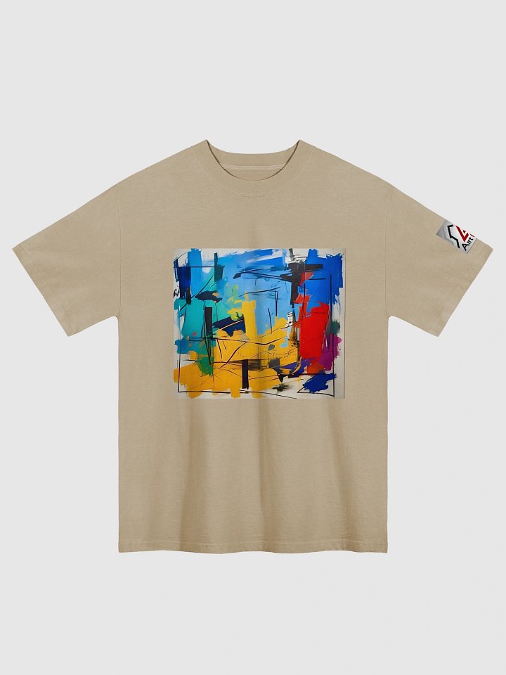 Artistic Fusion Oversized Tee product image (1)