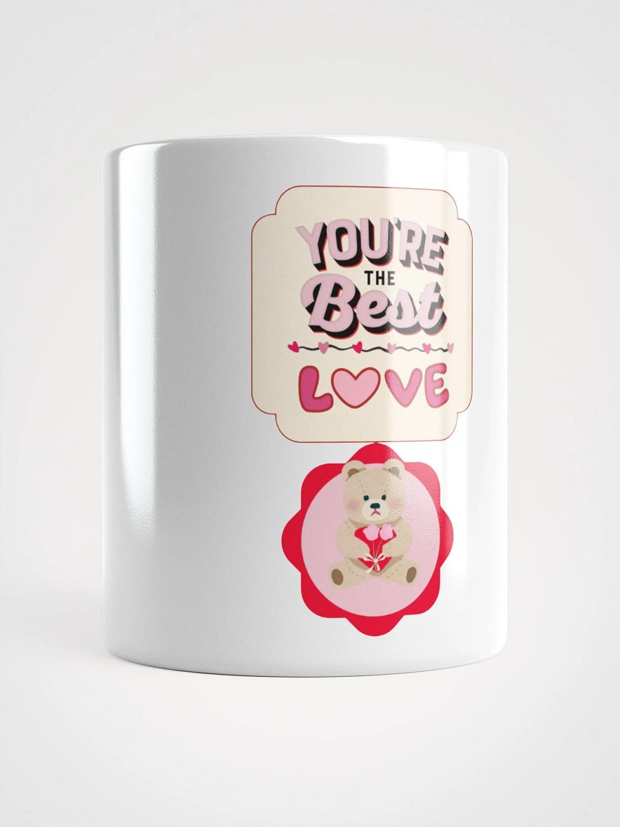 Love Bear White Glossy Mug (Best gift for Females) product image (5)