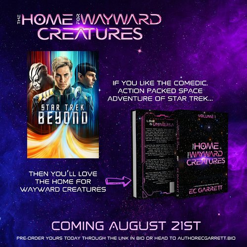 ⭐LOVE is UNIVERSAL⭐

Meet THE HOME FOR WAYWARD CREATURES (Vol 1), my new paranormal space romantasy series about the galaxy’s...