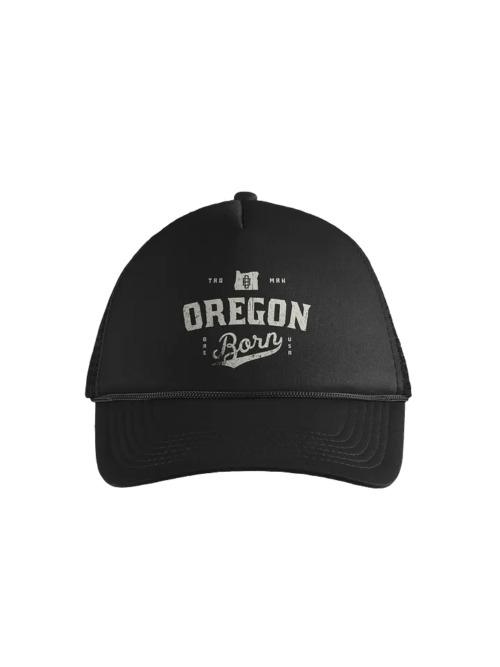 Oregon Born Vintage Collegiate Foam Trucker Hat product image (1)