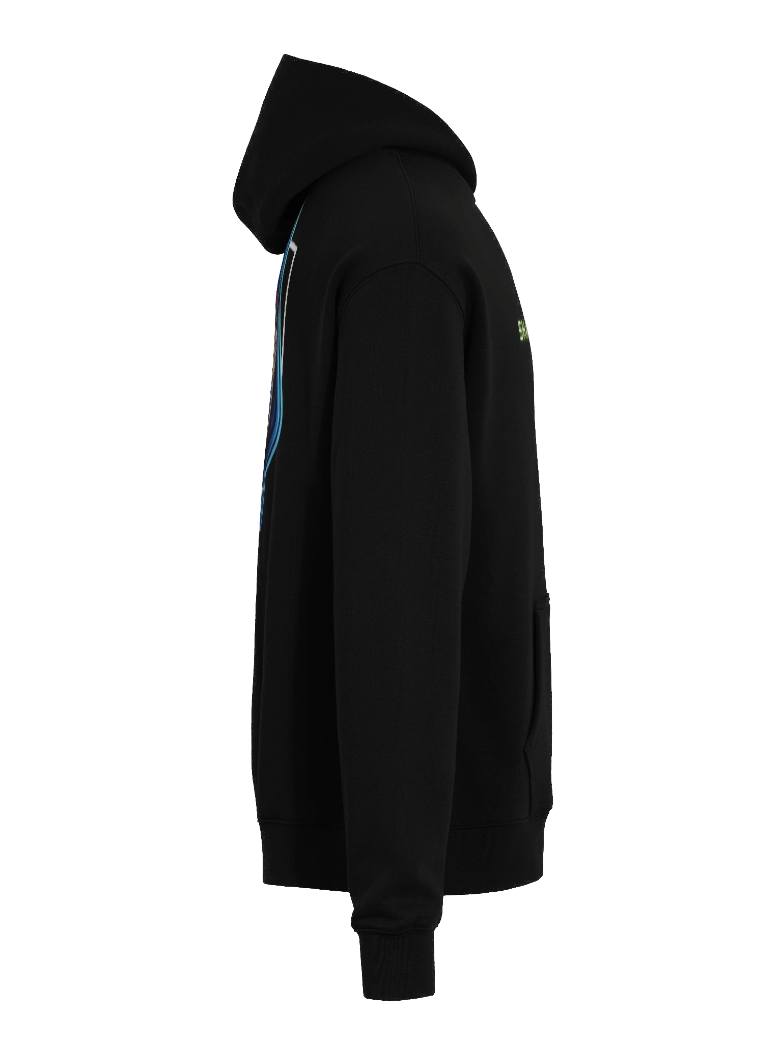 Neon Graphic Hoodie Oversized product image (8)