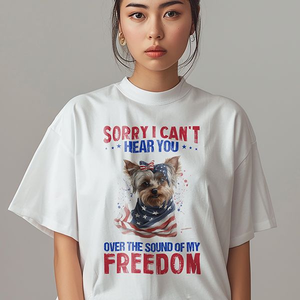 Patriotic Pooch Freedom T-Shirt product image (4)