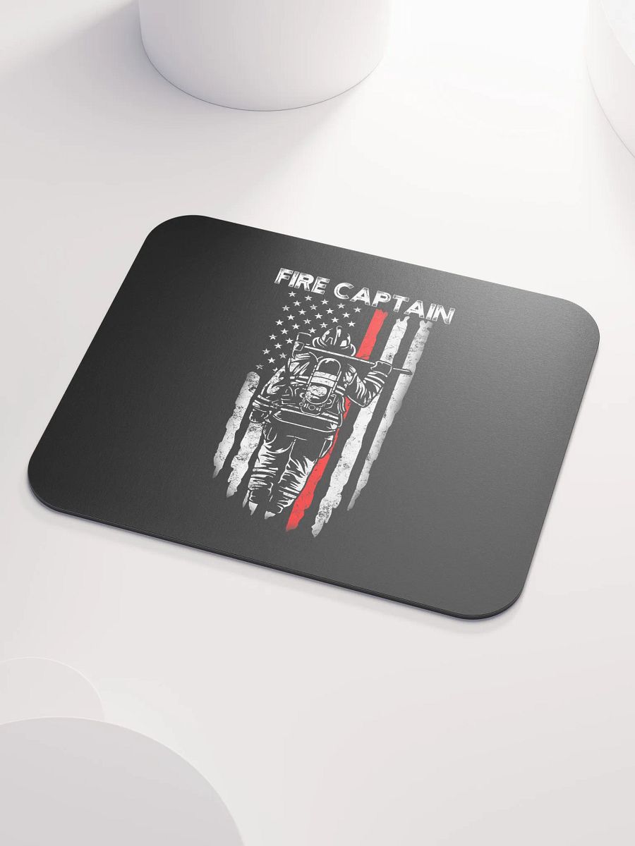 Fire Captain Fire Dept - Mouse Pad product image (3)