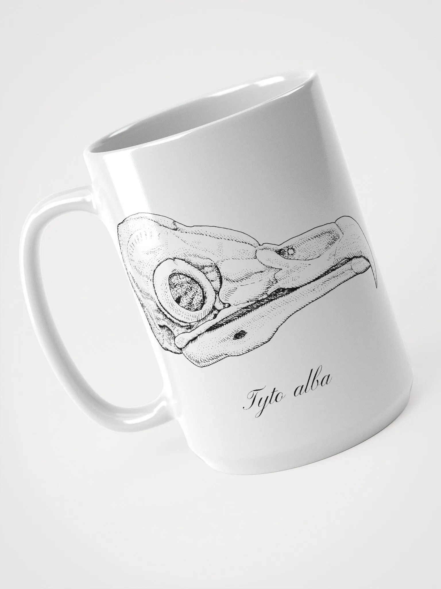 Barn Owl Skull Mug product image (3)