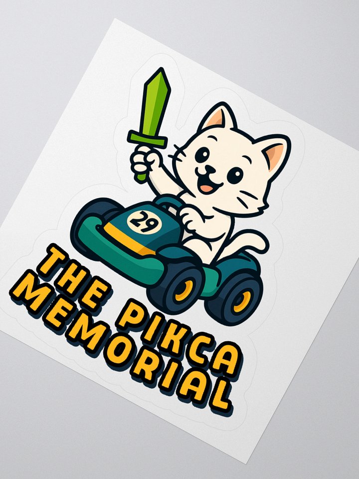 The Pikca Memorial - Sticker product image (1)