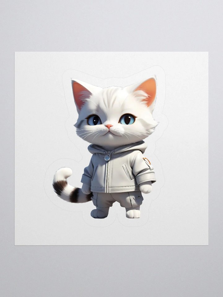 Cute Kitty kiss-cut Sticker product image (1)