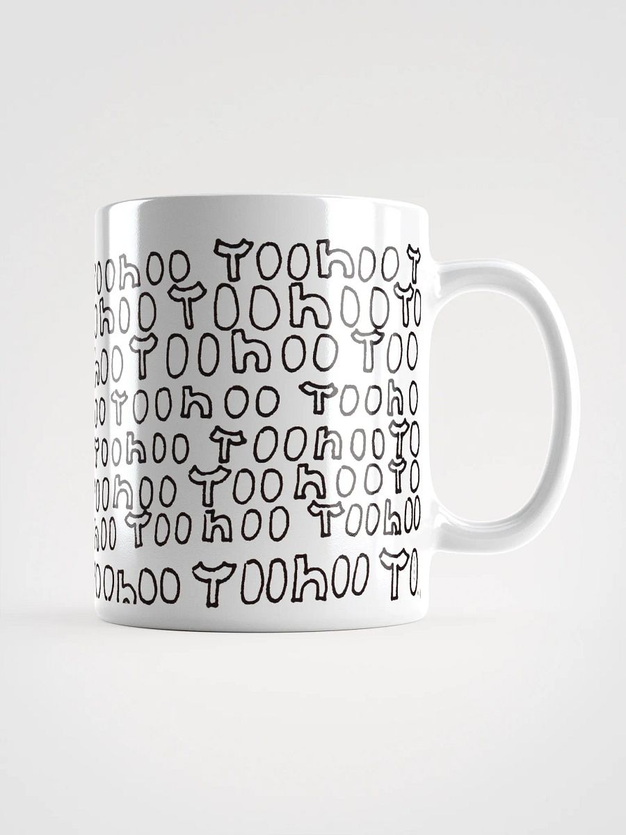 Yoohoo White Glossy Mug product image (4)