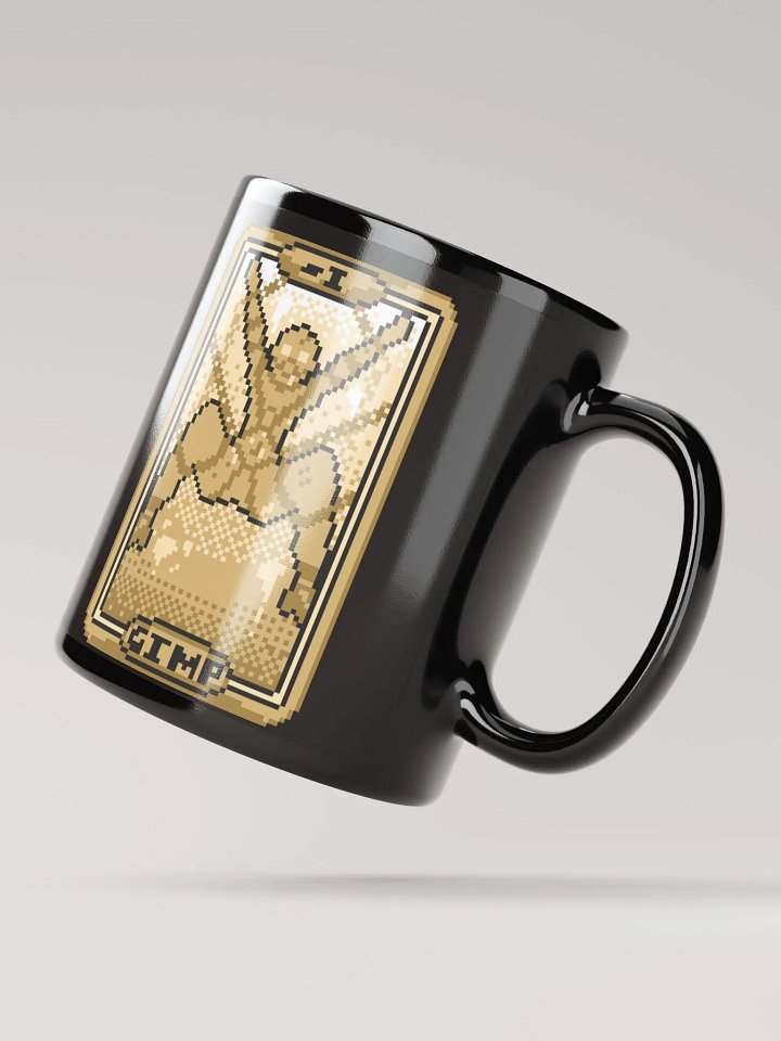Tarot Mug /// Black product image (2)