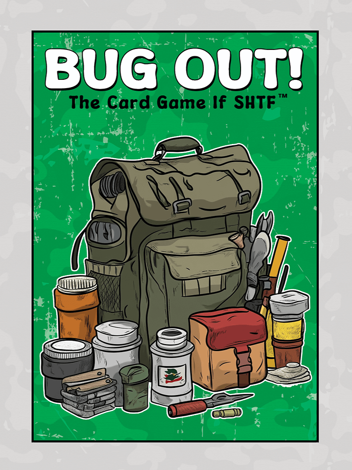 Bug Out! The Card Game If SHTF. product image (1)