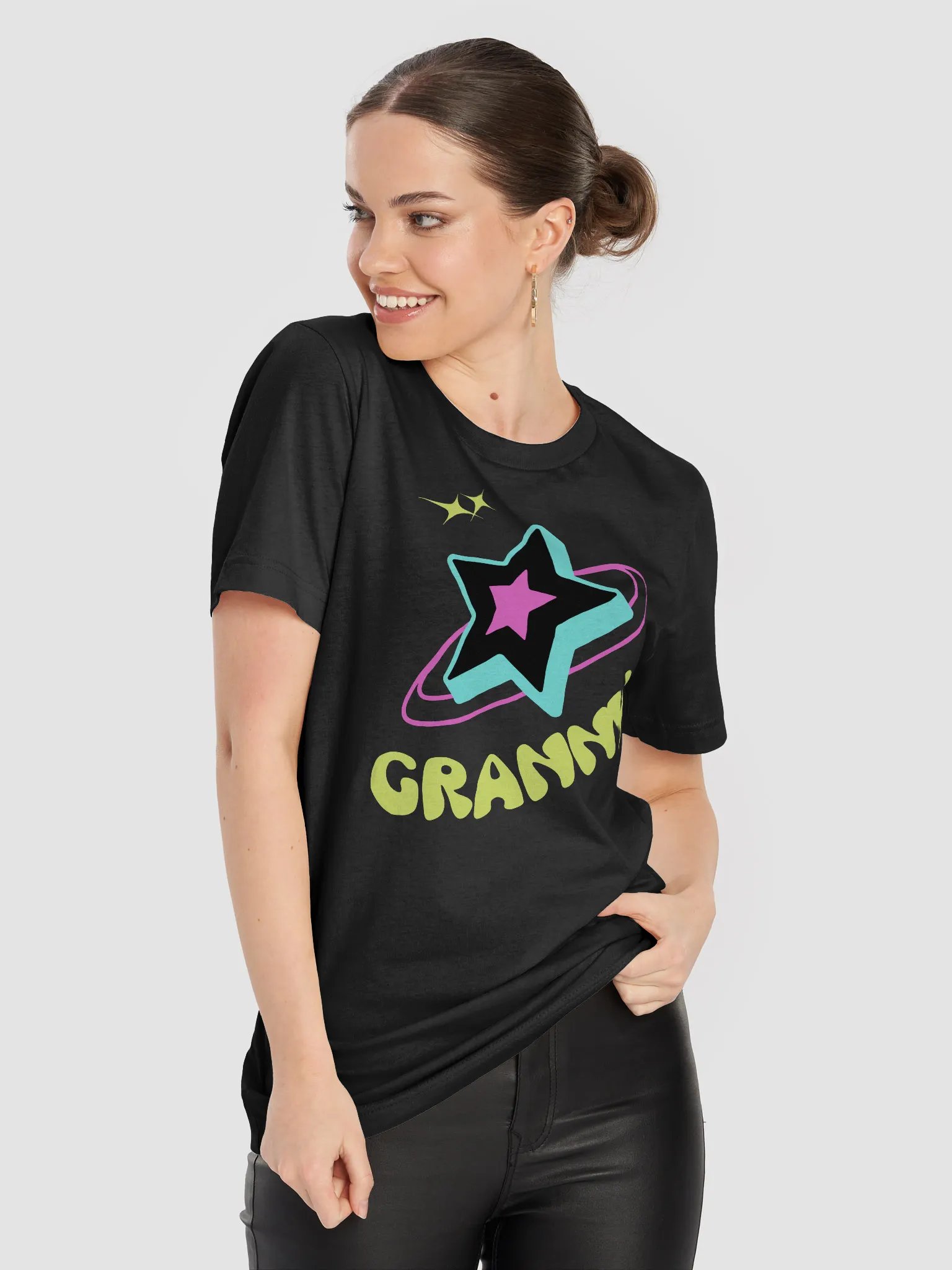 Retro Starburst Granny T-Shirt product image (6)