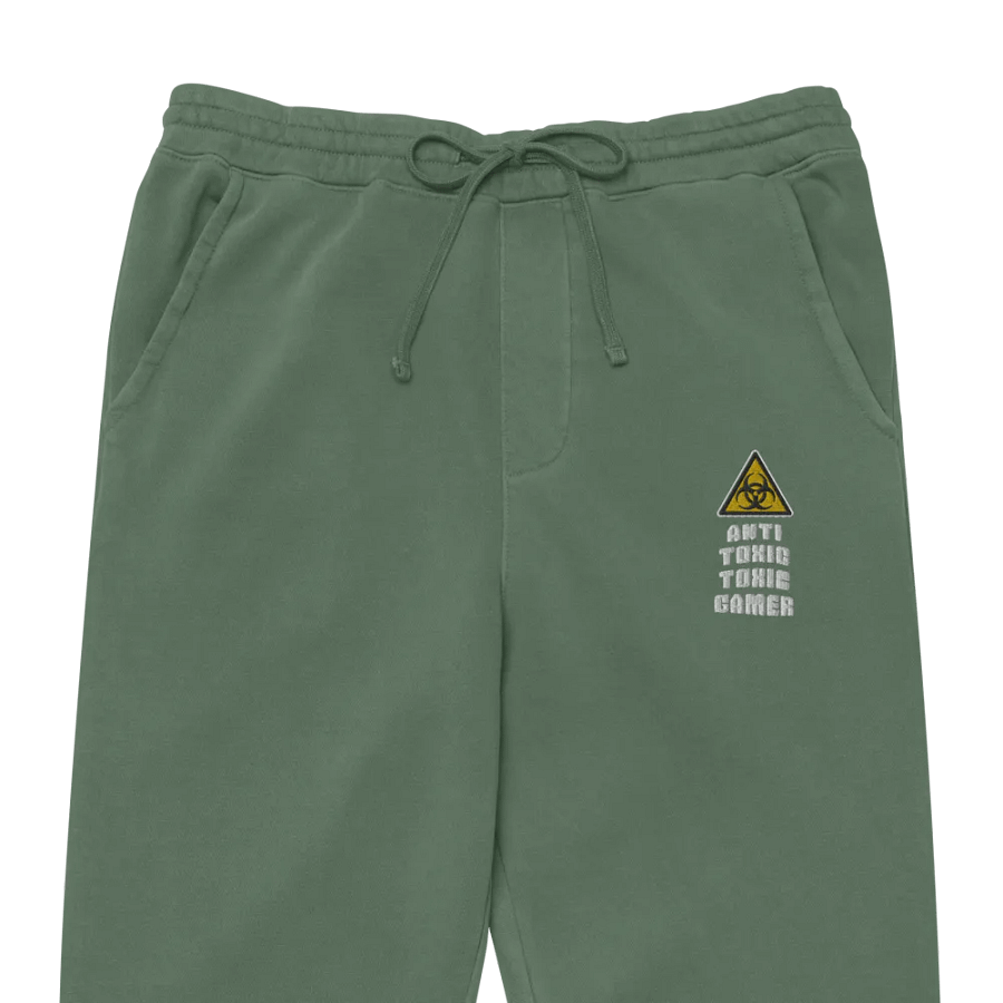 Anti-Toxic-Toxic-Gamer Embroidered Joggers product image (4)