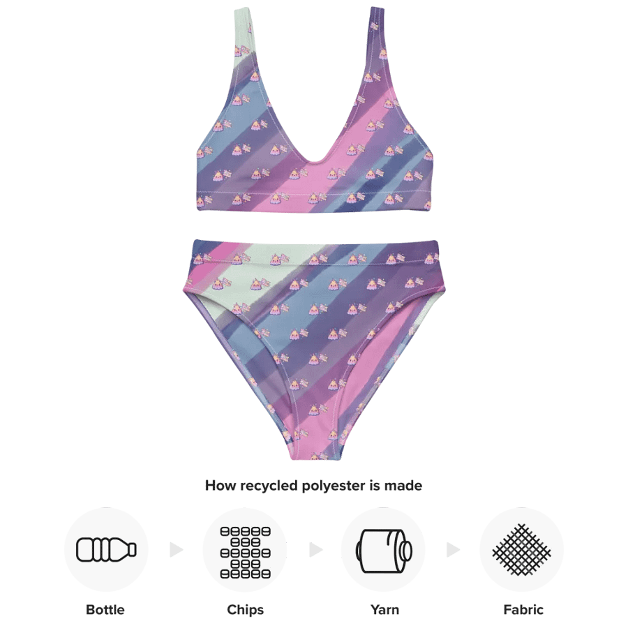MSLA Sparkle Poop - High Waisted Bikini product image (6)