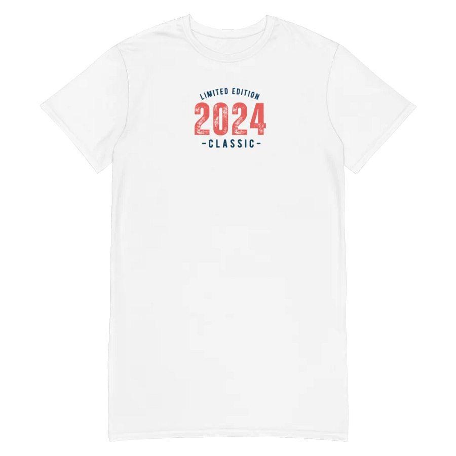 "Limited Edition | 2024 Classic" T-Shirt Dress product image (4)