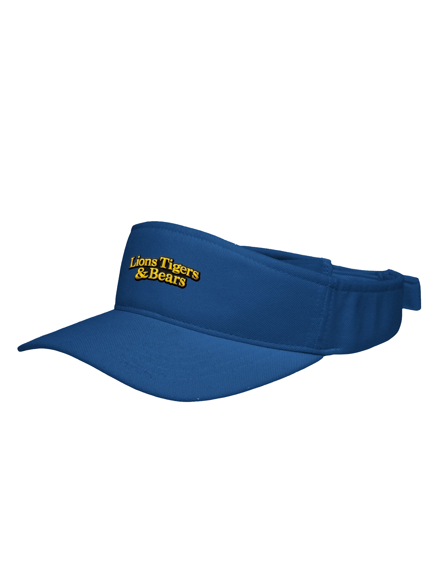 Lions Tigers & Bears Embroidered Visor product image (2)