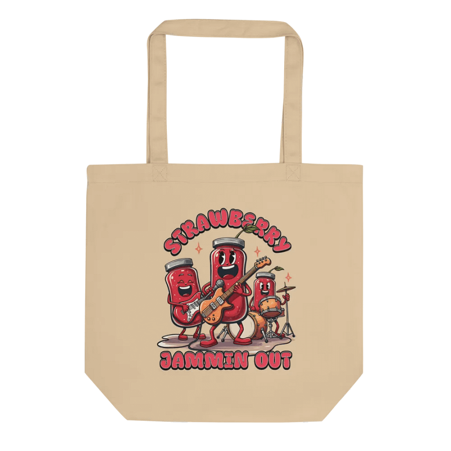 Strawberry Jammin Out Tote Bag product image (1)