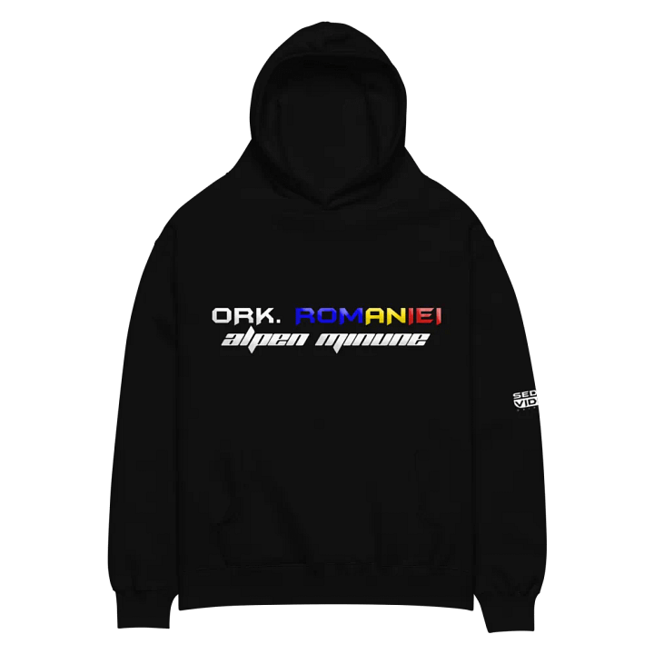 Hanorac Black ''ORK. ROMANIEI LOGO'' Ork. Romaniei X Alpen Minune product image (2)