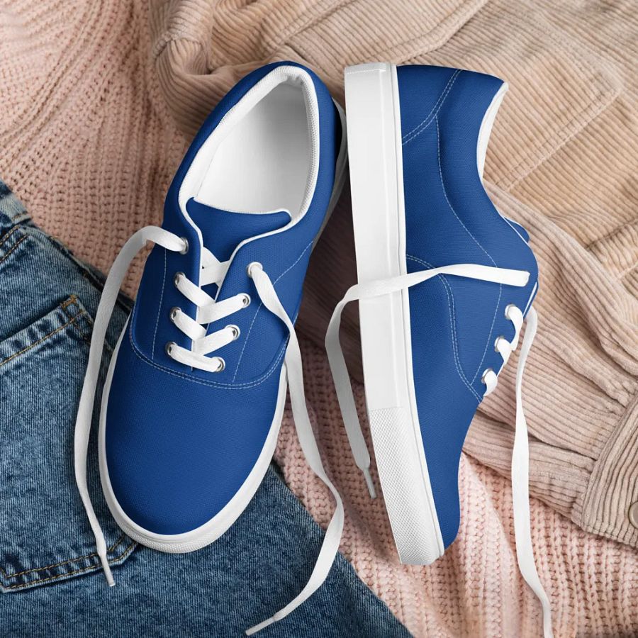 Women's Canvas Shoes - Blue product image (10)