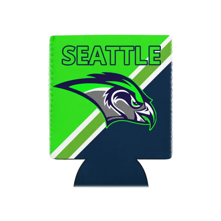 Seattle Hawk Can Cooler product image (1)