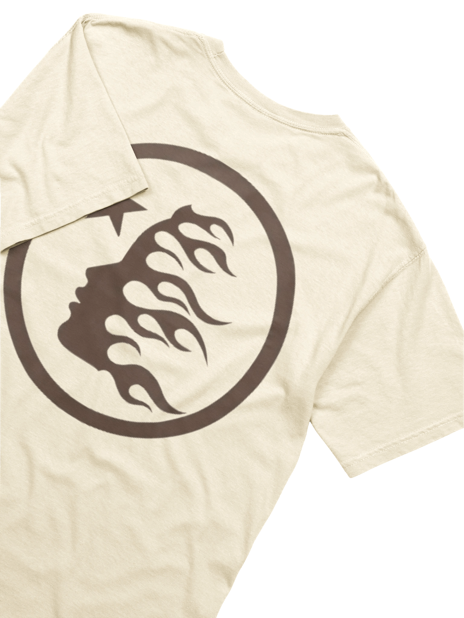 Hellstar Classic T-shirt (Regular Print) White/Brown product image (4)
