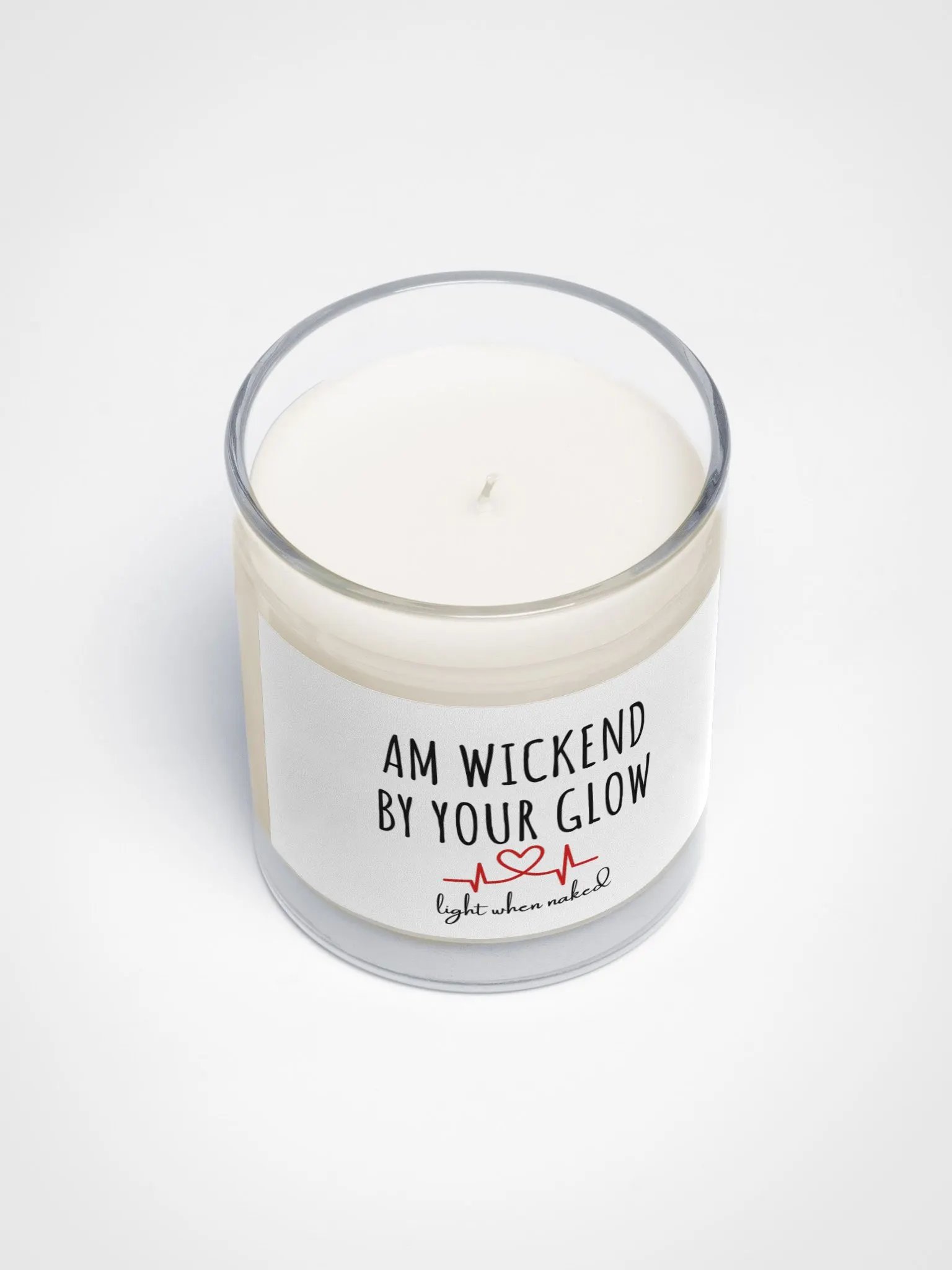 Glowing Heartbeat Soy Wax Candle product image (3)
