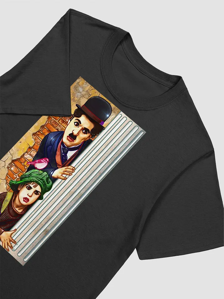 Vintage Cinema Icons: Chaplin and The Kid - Artistic Portrait product image (2)