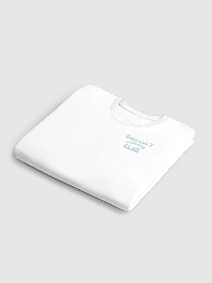 Socially Awkward Club Sweatshirt - White product image (5)