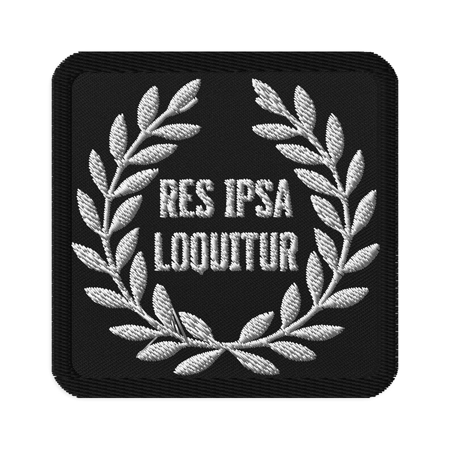 Res Ipsa Loquitur Patch 3 product image (1)
