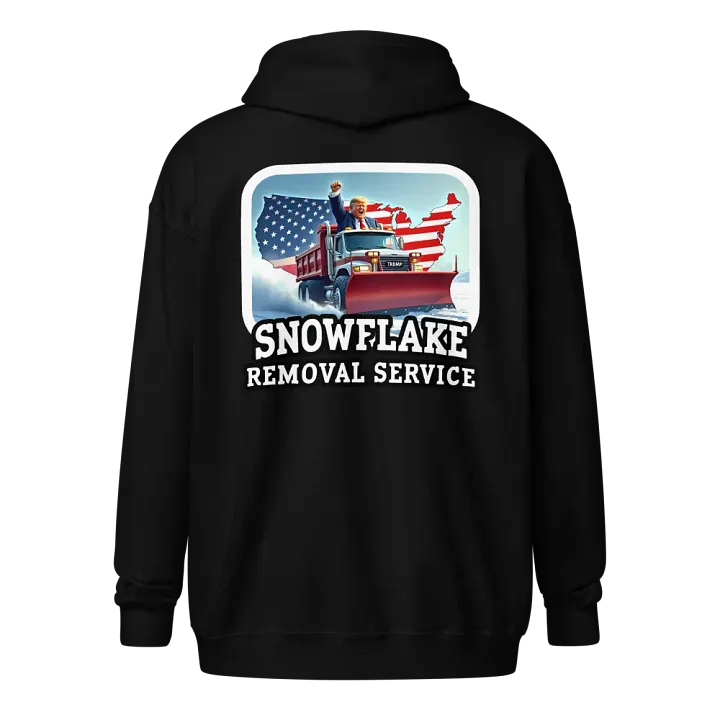 Zip Hoodie: Snowflake Removal product image (2)
