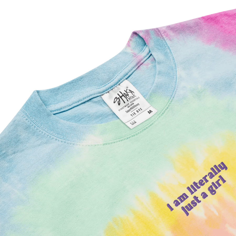 Just A Girl Tie Dye T-Shirt product image (4)