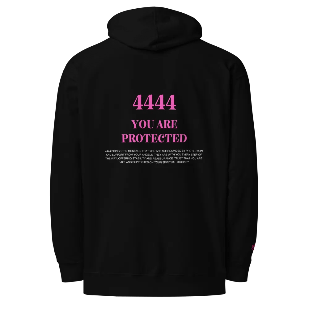 4444 You Are Protected Unisex Hoodie – Feel Guided & Safe product image (1)