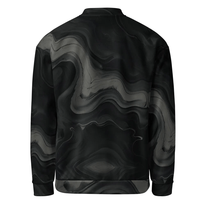 Swirling Shadows All-Over Bomber Jacket product image (2)