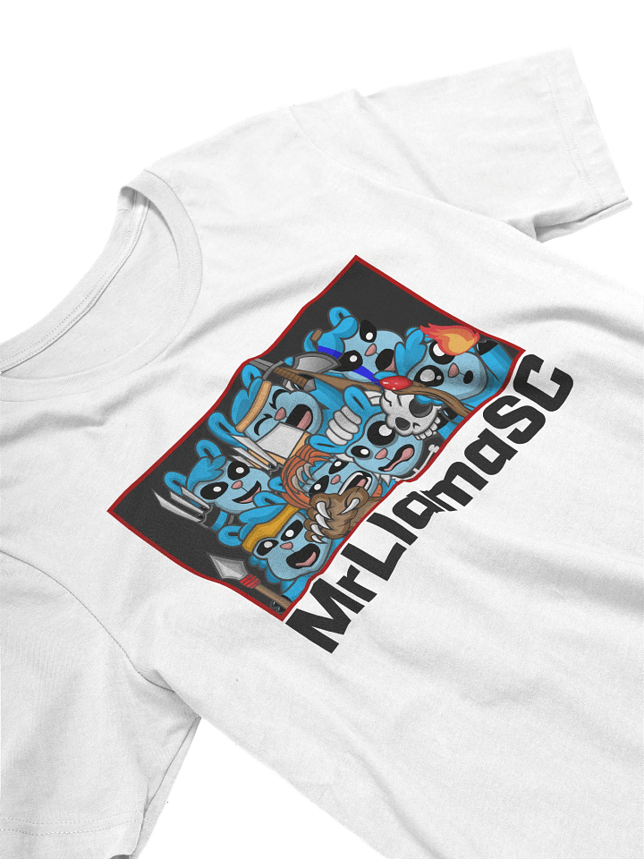 MrLlamaSC Llama Family T-Shirt product image (2)